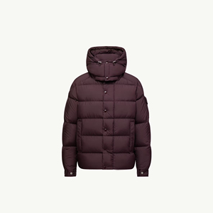 Custom Winter Windbreaker Glossy Padded Quilted Puffer Down Jacket With <b>Detachable</b> Hood by Marfa International - Product Image 1