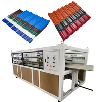 Máquina extrusora para hacer Tejas, lámina de plástico para techos, a prueba de UV, coextruida, ASA, PVC, esmaltada