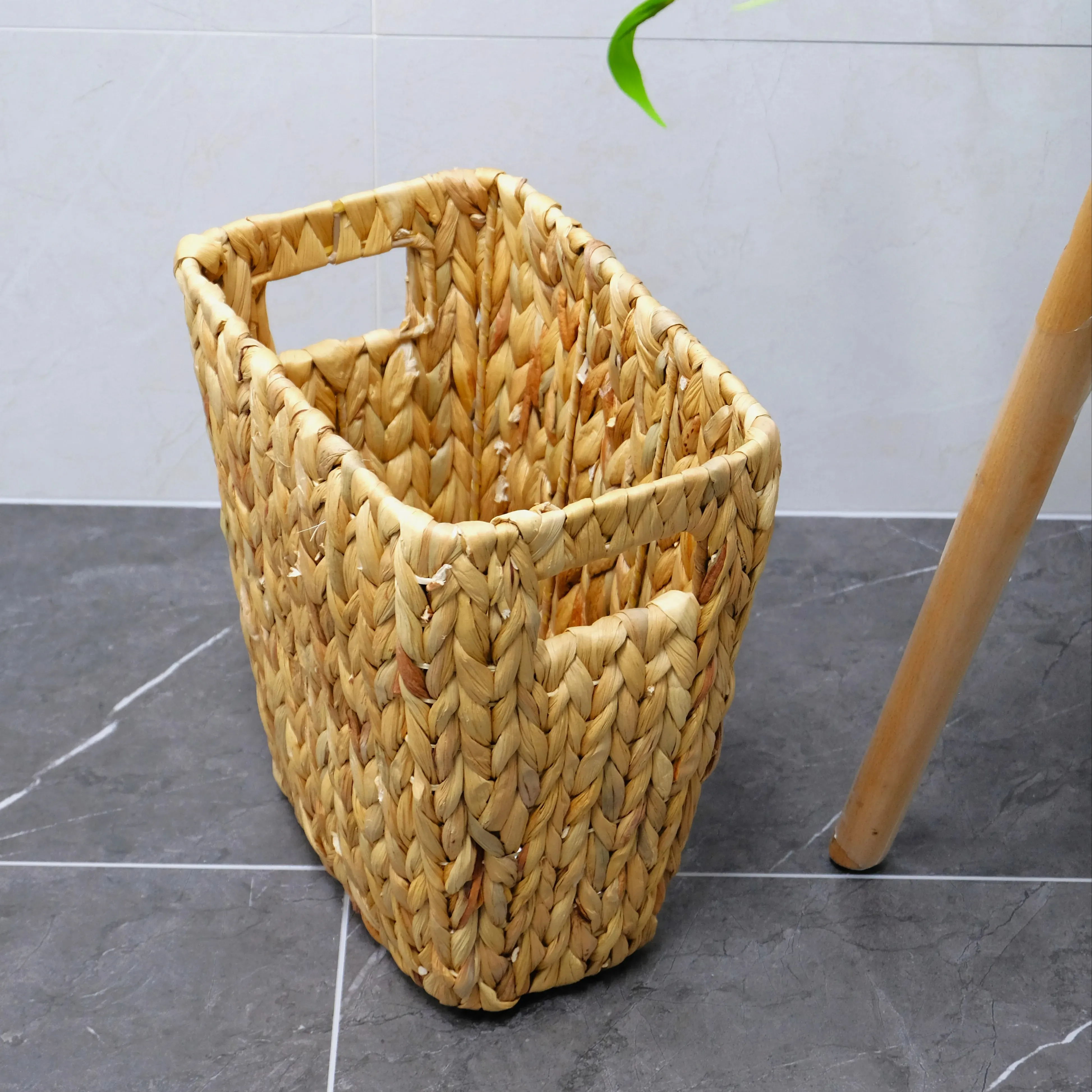Vendita calda Viet Nam-Made cestino in tessuto di giacinto d'acqua riciclato e riposto per l'esportazione sfusa per vasi di fiori e fioriere