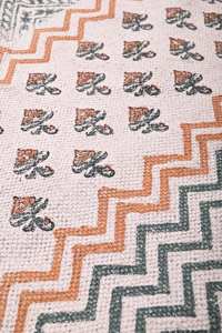 Tapis traditionnels tapis à motif imprimé bloc à la main tapis à motif imprimé Jaipuri 100% coton tapis matériels pour la décoration de la maison - Product Image 2