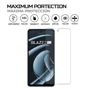 ฟิล์มกันรอยหน้าจอ ANTISHOCK สำหรับโทรศัพท์มือถือลาวา เบลซ 2 5G ฟิล์มป้องกันระดับพรีเมียม - Product Image 2