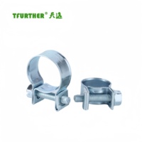 Kit d'assortiment de mini-colliers de serrage en acier inoxydable pour tuyau de carburant/injection, tailles en pouces/personnalisables, plomberie automobile