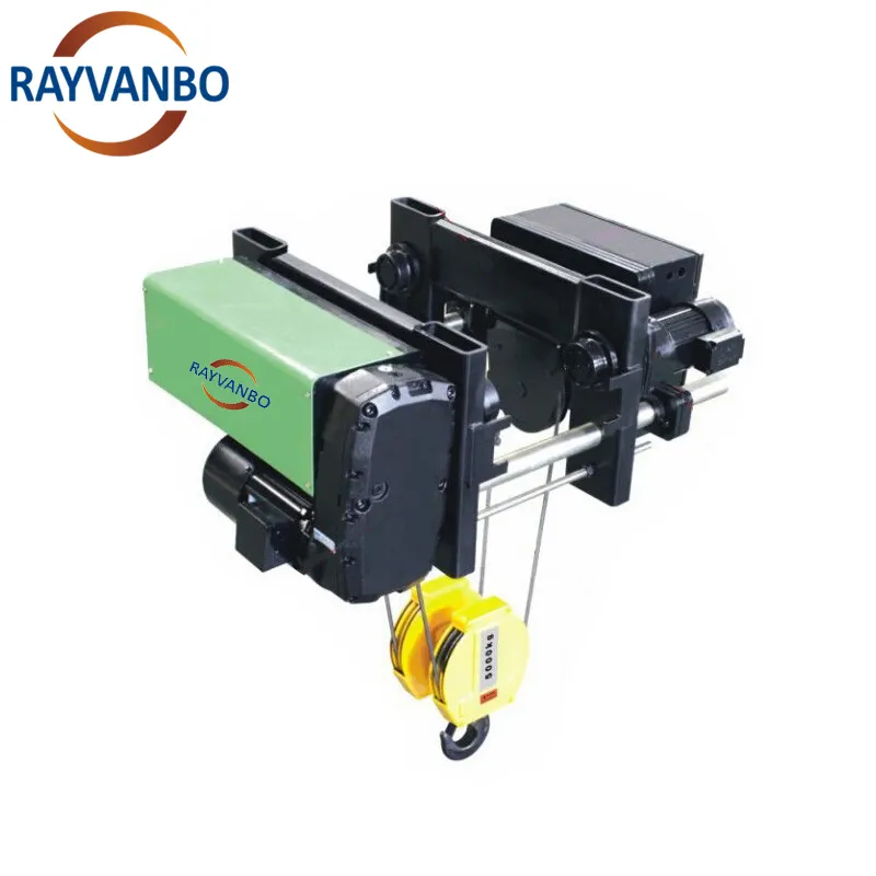 Construction Lifting Equipment 10t Single Girder European Type Electric Wire Rope Hoist