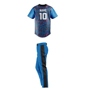 Uniformes de béisbol de sublimación personalizados impulsados por el rendimiento Camisetas con forro transpirable Adultos Ropa deportiva de equipo personalizada - Product Image 2