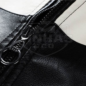 Meilleure vente Veste en cuir pour homme imperméable Veste en cuir pour homme à la mode coupe ajustée pour homme - Product Image 6