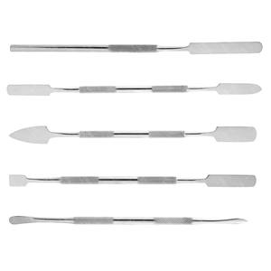 Herramienta de tallado de cera de hoja plana profesional, gancho curvo, herramientas de tallado de cera Dental, juego de esculpir de doble extremo, borde afilado antideslizante - Product Image 1