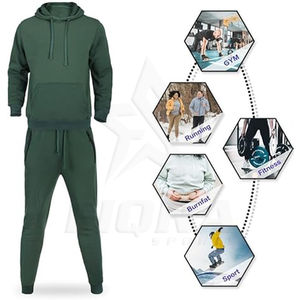 ชุดวอร์มมีฮู้ดพร้อมโลโก้สั่งทำคุณภาพสูง |   ชุดกางเกงวอร์มผ้าฝ้ายฟลีซแบบยูนิเซ็กซ์ |   โรงงาน OEM ODM ผลิตและจำหน่ายสินค้าแบบขายส่งและรับผลิตตามแบบ ODM - Product Image 3