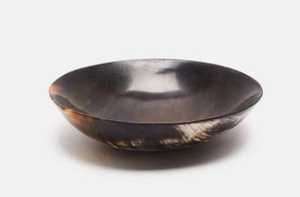 Bol de service en corne ronde personnalisé ustensiles de cuisine écologiques pour table à manger maison cuisine salade fruits bol de légumes style 2025 - Product Image 3