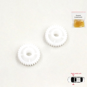 BGE590-1 Juego de 2 piezas de engranajes de reparación de motor de plegado de espejo lateral eléctrico de 30 dientes para i30 i20 i10 - Product Image 1