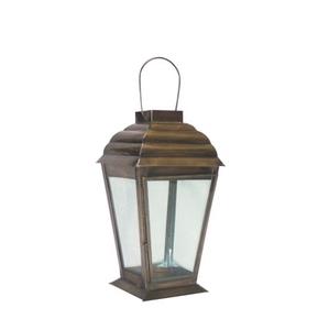 Gorgeous Rustic Metal Lanterns with Sleek Contemporary Design for Modern Home <b>Decor</b> & Outdoor Entertainment <b>Spaces</b> - Product Image 5