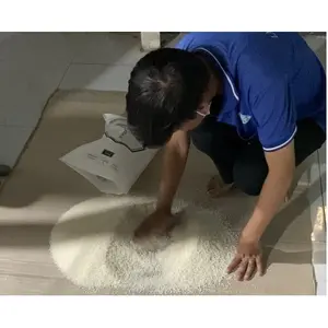 Harga terbaik CAMOLINO pemasok gandum putih pabrik standar ekspor CALROSE tekstur lembut pertanian beras putih di VIETNAM