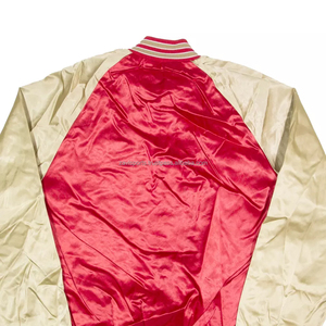 Veste d'hiver en satin, veste bomber pour homme sur mesure, nouvelle vente en gros, nouveau style, vente chaude, haute qualité, veste universitaire - Product Image 5