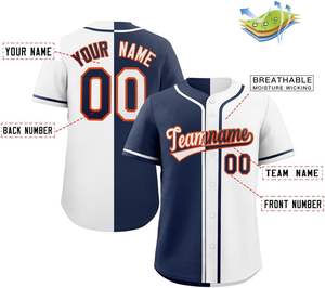 Camiseta de béisbol personalizada para equipos competitivos Impresión personalizada de Nombres y Números para clubes escolares y torneos - Product Image 2