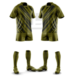 Ensemble d'uniformes de rugby personnalisés, maillot et short sublimés, respirant, séchage rapide, broderie 3D, écologique, coupe-vent, vêtements de sport athlétiques - Product Image 6