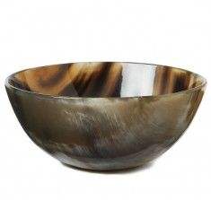 Lightweight Buffalo Horn <b>Bowl</b> for Snacks and <b>Cereal</b> Large Buffalo Horn <b>Bowl</b> for Salad and Fruit Accept Custom Logo Horn <b>Bowl</b> \ - Product Image 3