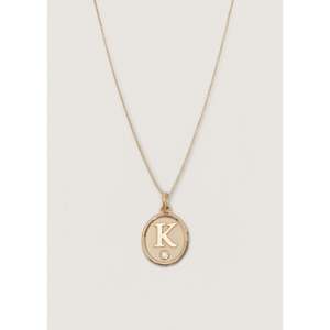 Collier en micro-chaîne Rolo avec diamants, collection Love Letter - Pendentifs et breloques haut de gamme - Product Image 1