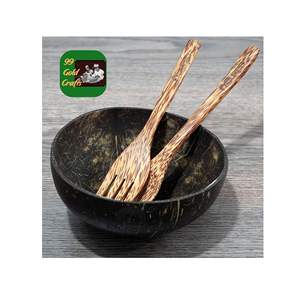 BOL EN COQUE DE NOIX DE COCO NATURELLE POLI MATÉRIAU ÉCOLOGIQUE POUR LA FABRICATION DE BOUGIES SALADE ET LA DÉCORATION INTÉRIEURE - Product Image 6