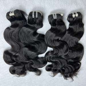 CDYHAIRVN - Paquetes de Cabello Humano de Color Natural, Extensiones de Cabello Ondulado, Extensiones de Cabello Negro, Paquetes de Cabello Vietnamita - Product Image 1