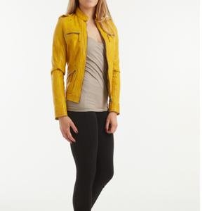 Bon marché Vestes en cuir pour femmes pour dames Mode Nouvelle arrivée Vestes en cuir véritable personnalisées - Product Image 5