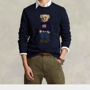 2025 New Arrival Men's Sweaters <b>Cotton</b> <b>Wool</b> Made Men's Sweaters Lightweight Men's Sweaters - Product Image 1