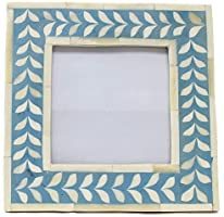 Cadre photo en bois fabriqué à la main de la meilleure qualité avec incrustation de résine d'os belle décoration personnalisée d'Inde - Product Image 3