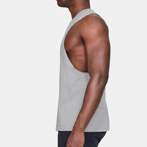<span class=keywords><strong>Hanes</strong></span>メンズリブ付きタンクコットンアンダーシャツタンクトップボディービルタンクトップジムワークアウトストリンガーTシャツ - Product Image 5