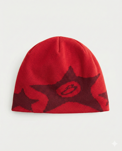 Vente en gros de bonnets personnalisés 100% acrylique avec broderie haut de gamme et design personnalisé. Chapeau d'hiver chaud avec design personnalisé pour la marque - Product Image 1