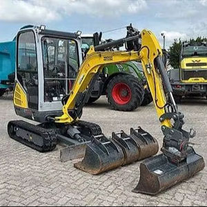 Mini excavadora Wacker Neuson ET20, excavadora hidráulica compacta de 2 toneladas con dosel para paisajismo de construcción - Product Image 1