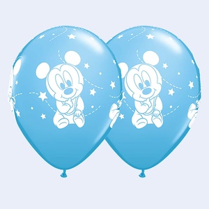 Palloncini in lattice per bambini di Topolino, 30 cm, decorazioni per feste, 6 pezzi - Product Image 1