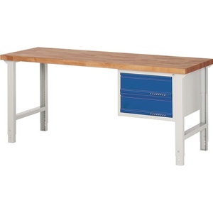 <b>Tool</b> Cabinet Workbench 650 W 2000xD700xH790-1140mm Beech Light Grey/Blue - Product Image 1