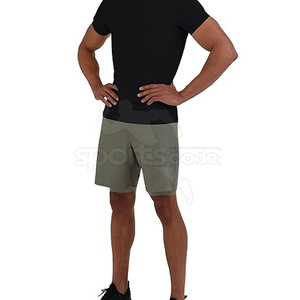Pantalones Cortos Deportivos para Hombre, Hechos a Medida, Ligeros, Transpirables, Sólidos, Casuales, Ecológicos, de Corte Holgado, en Oferta - Product Image 2