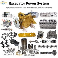 Ensemble Moteur Diesel d'Excavatrice de Remplacement pour Caterpillar 3066 3306 C4.2 C4.4 C6.4 C6.6 C7 C7.1 C9 C9.3 C9.3B C12 C13 C15 C18