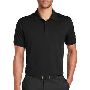 Polo de manga corta de algodón para hombre, camisa de piqué de corte clásico - Product Image 1