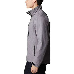 Veste coupe-vent personnalisée hommes veste polaire légère coupe-vent manteau de travail veste de randonnée imperméable à coquille souple - Product Image 6