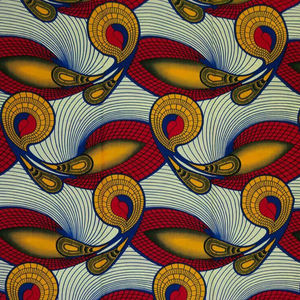 Tissu imprimé africain de haute qualité 100% polyester pour chemises, idéal pour les mariages en plein air et la confection de vêtements pour filles, marché mondial - Product Image 1