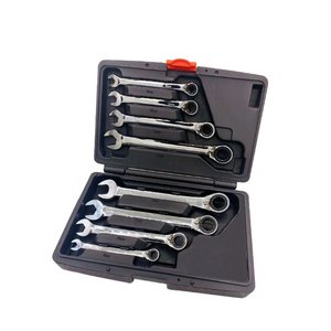 ประแจวงล้อปลายเปิดแบบรวมกันแบบพลิกกลับได้ 8 ชิ้น 72 ฟัน - Product Image 1