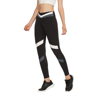 Top Trending 2024 Ladies Yoga Workout Gym Sport Pants Spandex Polyester Leggings Fitness <b>Stretchy</b> <b>Trousers</b> With Custom Design - Product Image 6