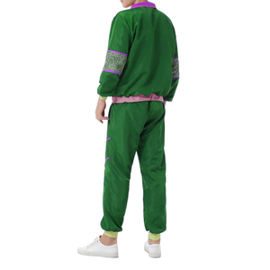 Vêtements de pluie Vêtements de camping imprimés Uniforme d'entraînement Veste coupe-vent unisexe décontractée en polyester Combinaison de course réfléchissante Survêtement - Product Image 6