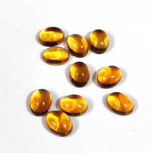 หินขัดอัญมณีทรงรี8X6มม.,อัญมณีทรงหลวมหินซิทรินจากผู้ผลิตสำหรับเครื่องประดับ - Product Image 2