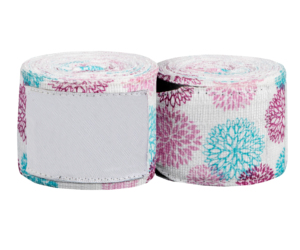 Bandages de boxe professionnels en coton colorés, style tendance, vente en gros - Product Image 2