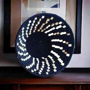 Cestas de pared de hierba Sabai sostenibles ecológicas hechas a mano de calidad Superior, Cestas colgantes, Juego de 4 - Product Image 2