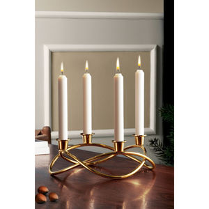 Soporte de vela decorativo de diseño vintage soporte de vela de alambre de metal de calidad superior para mesa decoración de sala de estar soporte de vela - Product Image 3