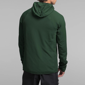 Vente en gros de sweats à capuche zippés pour hommes avec logo personnalisé 100% coton teint en couleur vierge pour l'hiver - Product Image 2