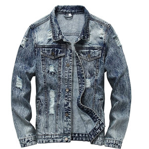 Calidad superior Hombres 400 GSM Jeans Chaquetas Diseño personalizado Hombres Jeans Chaquetas Precio al por mayor Jeans Chaquetas - Product Image 1