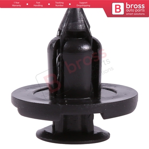 BCF1087 10 Pieces Push Type Retainer Black for 01553 09321 MR328954 90044 68320 90044 68320 - Product Image 2