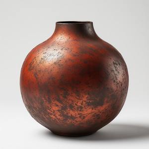 Vase en fer poli fait main par un designer, avec une forme artistique de style côtier et une brillance élégante pour la décoration moderne de la maison et du bureau - Product Image 4