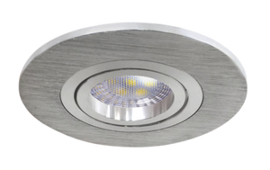 Anello Girevole a Incasso Skip Maxi GU10 110x28mm in Alluminio Nichel Satinato (Jueric 10283) - Product Image 2
