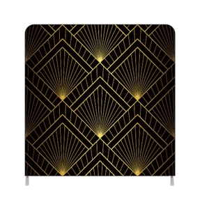 Phong cách châu âu 10 * 8ft căng thẳng vải Backdrop xách tay nhôm có thể tháo rời 8 * 8ft gối Photo Booth thiết bị triển lãm thương mại - Product Image 1