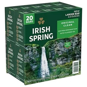 Buy at discount price Irish Spring Bar <b>Soap</b>, Original Clean (4 oz., 20 ct.) - Product Image 1