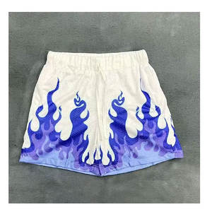 กางเกงขาสั้นผ้าแคนวาสสำหรับผู้ชายกางเกงขาสั้นผ้าตาข่ายคุณภาพดีสไตล์สตรีทที่ออกแบบโลโก้ได้ตามต้องการ - Product Image 4